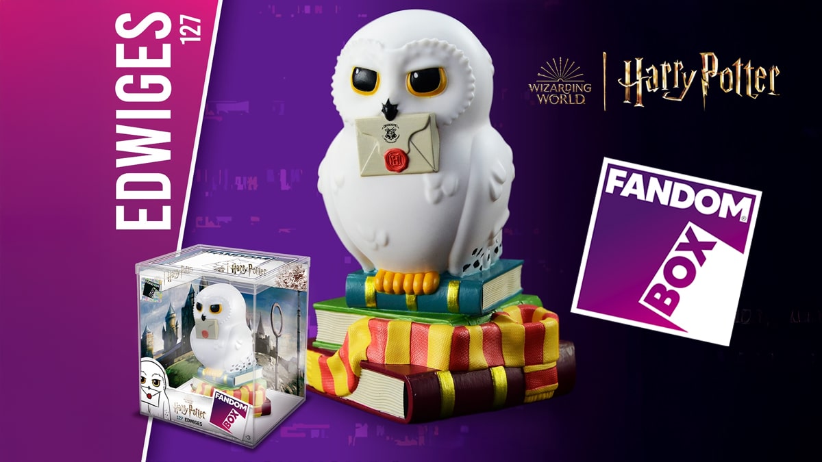 Fandom Box apresenta colecionável da coruja Edwiges de Harry Potter