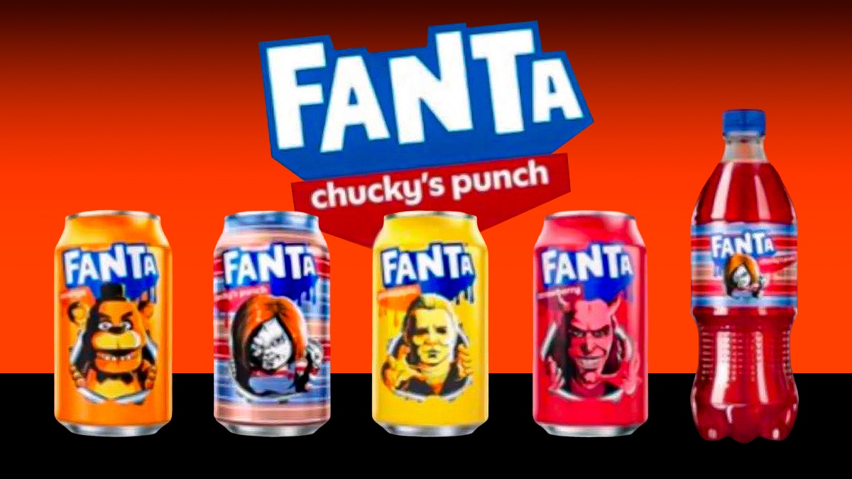 Fanta deve lançar edição limitada de latas inspiradas em serial killers para o Halloween
