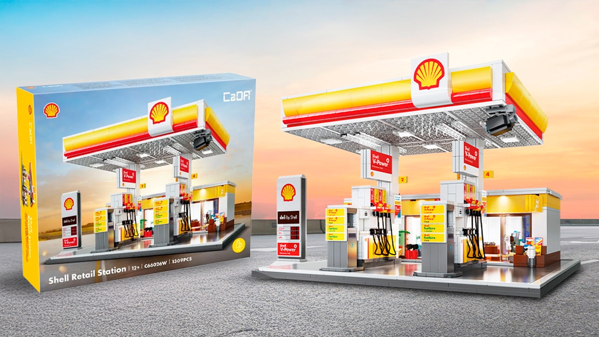 Postos Shell ganham versão em blocos de montar
