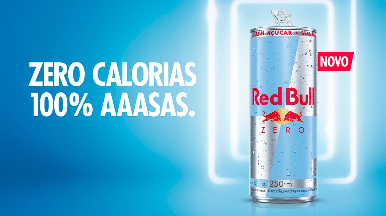 Red Bull ZERO chega ao Brasil