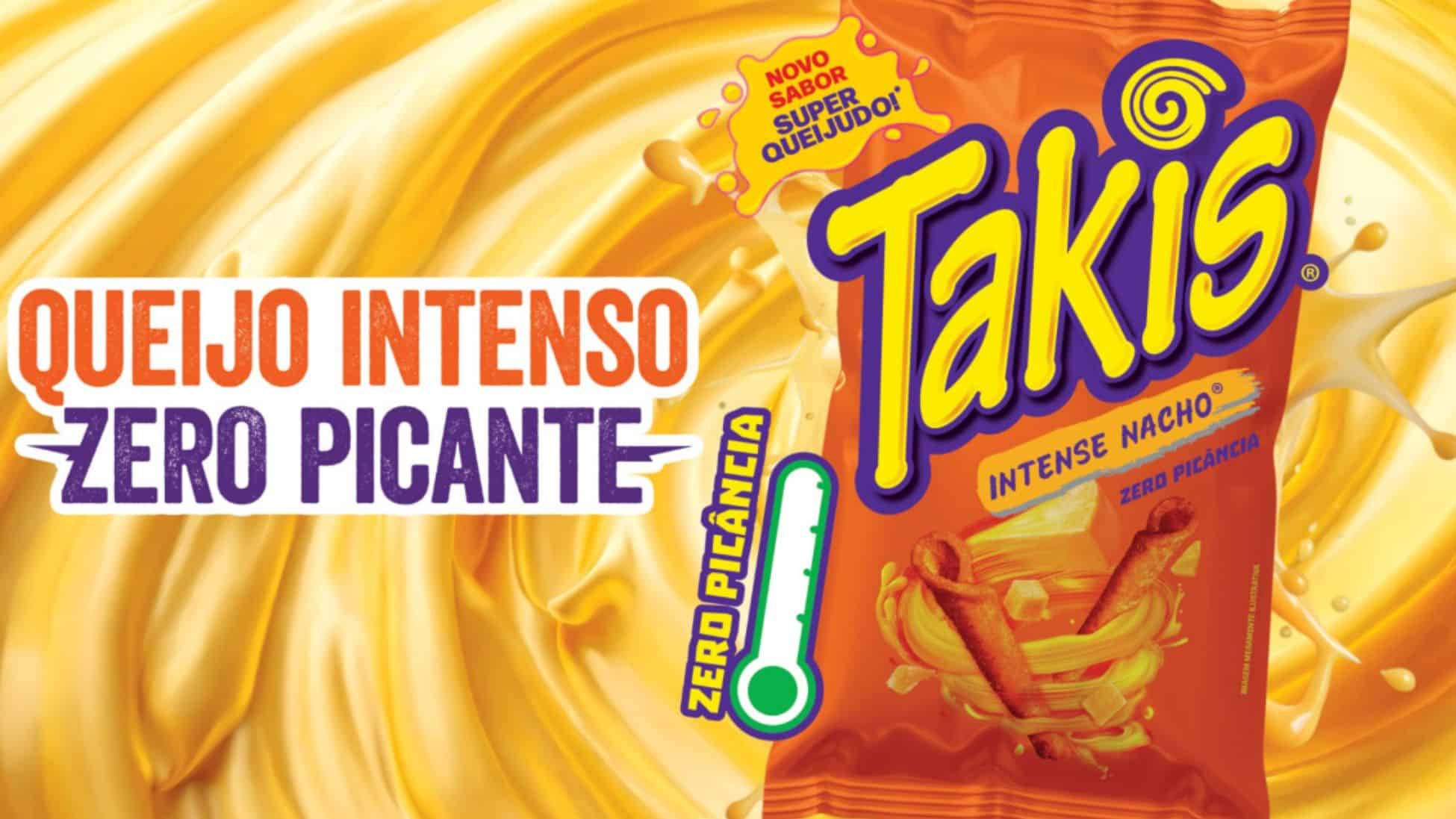 Takis anuncia novo sabor Intense Nacho