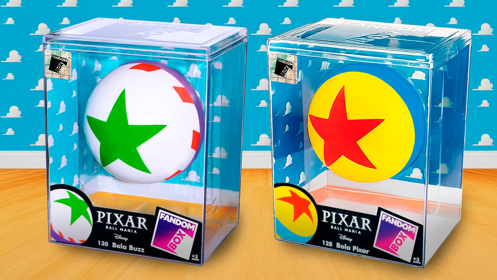 Fandom Box lança bolas colecionáveis da Disney Pixar