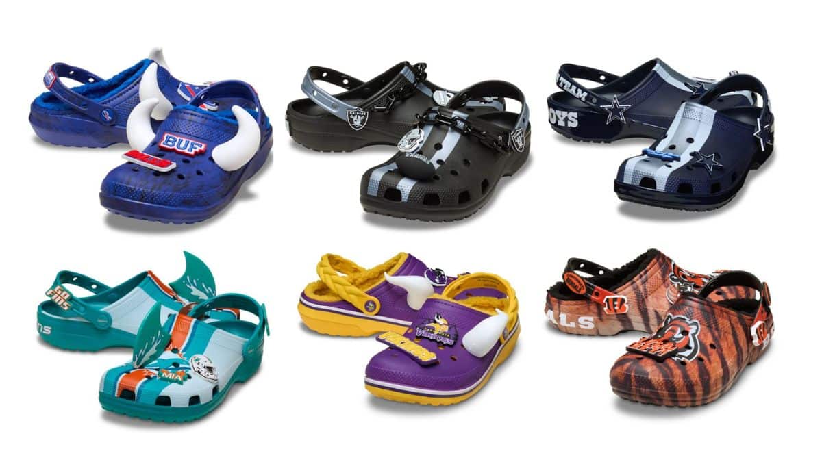 Crocs anuncia colaboração com a NFL - GKPB - Geek Publicitário