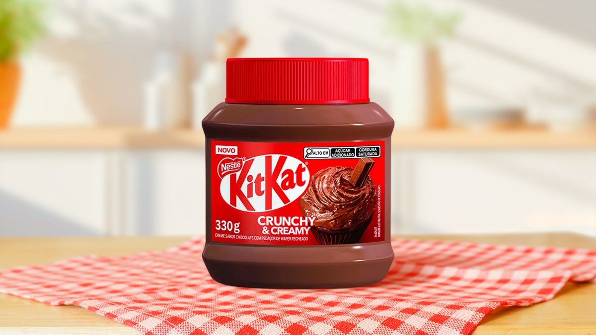 Crunchy & Creamy: Nestlé lança pasta de KitKat