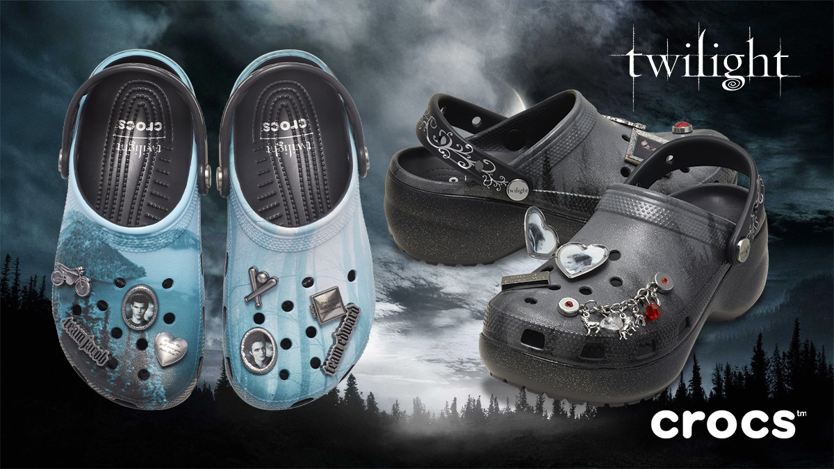 Crocs lança coleção inspirada em Crepúsculo