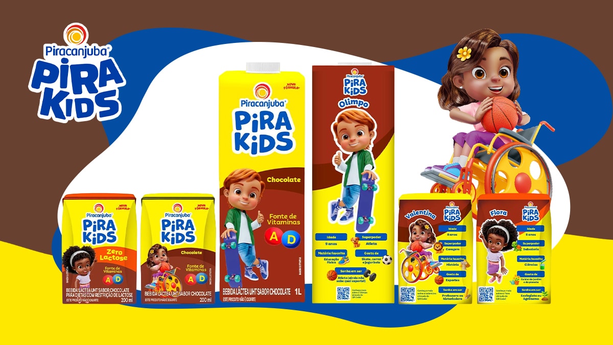 Pirakids comemora o Dia das Crianças com identidade visual repaginada