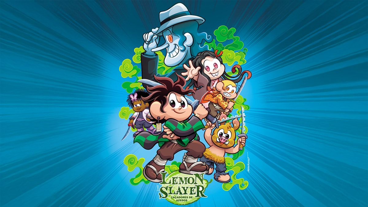 Lemon Slayer: Turma da Mônica ganha edição paródia de Demon Slayer