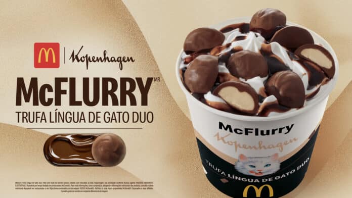 McFlurry Trufa Língua de Gato DUO volta ao McDonald's