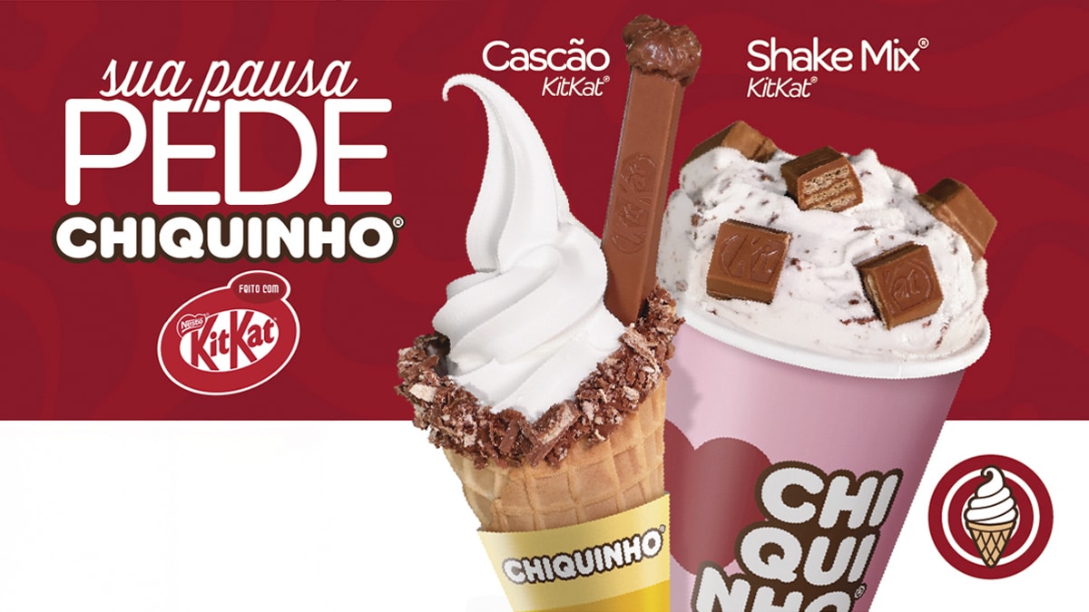 Chiquinho anuncia collab com KitKat