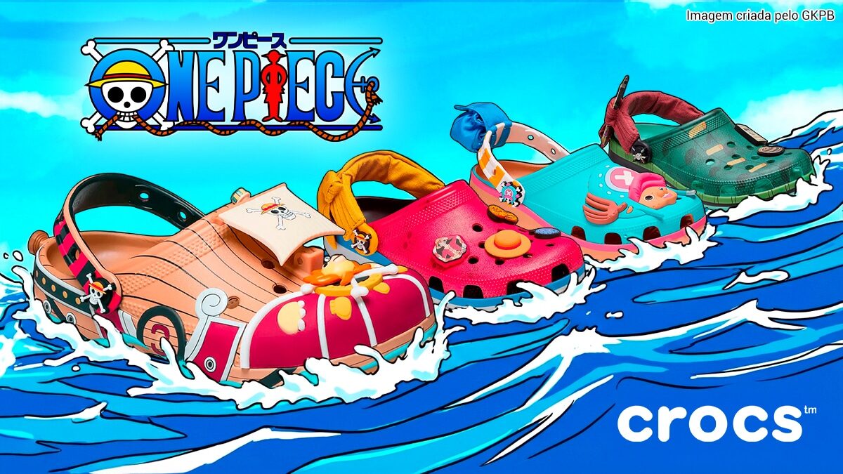 Tematica Crocs Crocs apresenta coleção temática de One Piece - GKPB - Geek Publicitário
