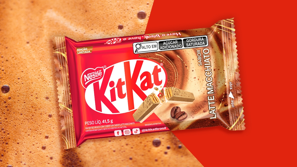 KitKat ganha novo sabor Latte Macchiato em edição limitada