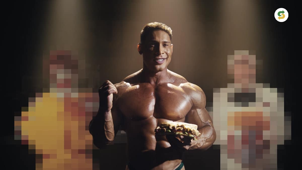 Subway cutuca KFC e McDonald’s em campanha com Ramon Dino