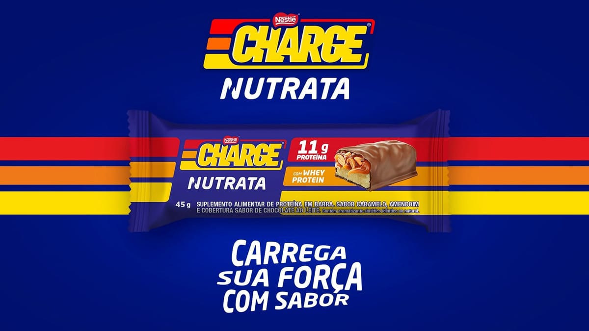Nestlé apresenta Charge Proteico em collab com Nutrata