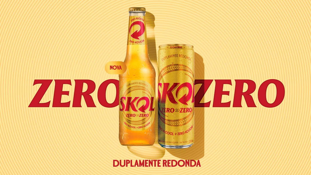 Skol Zero Zero: Ambev lança cerveja zero álcool, zero açúcar e com 12kcal
