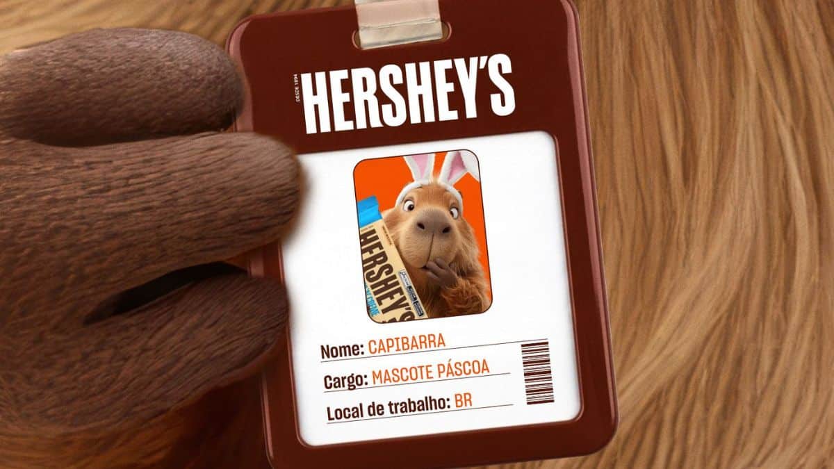 Hershey’s troca o Coelho por uma Capivara em campanha de Páscoa