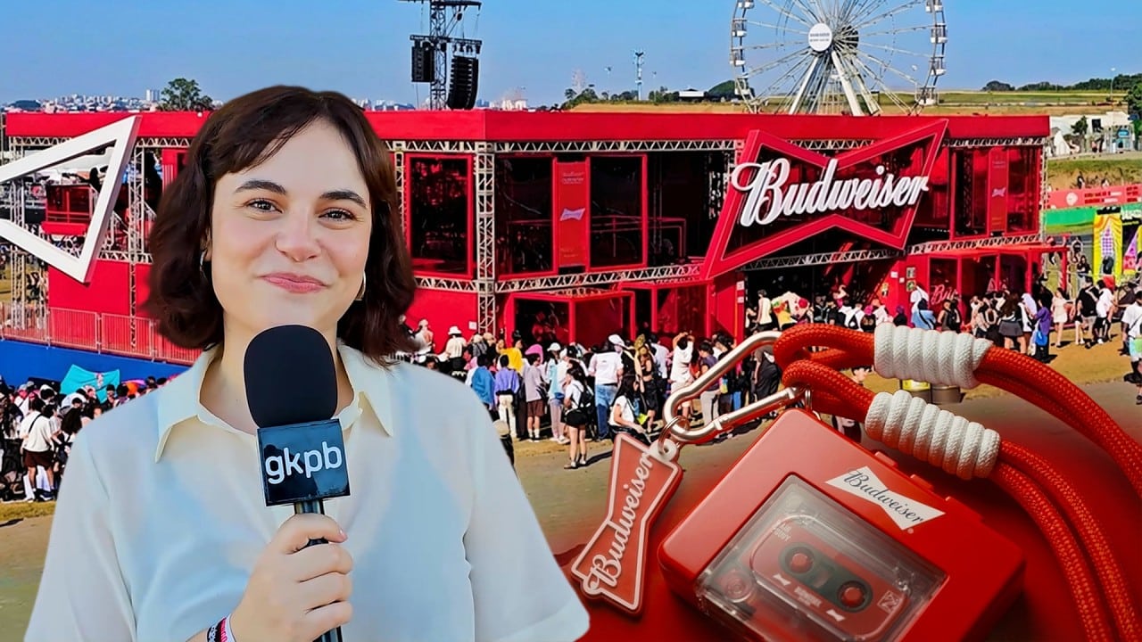 A estratégia da Budweiser no Lollapalooza Brasil 2026