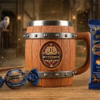Cacau Show terá caneca, trufas e tablete de Cerveja Amanteigada do Harry Potter