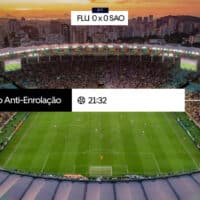 Estádio lotado para Fluminense x São Paulo, com transmissão da Cazé TV e ação Uber Moto com desconto anti-enrolação