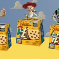 Linha Mini Chocottone Bauducco inspirada em Toy Story, com embalagens colecionáveis e sachê de brigadeiro