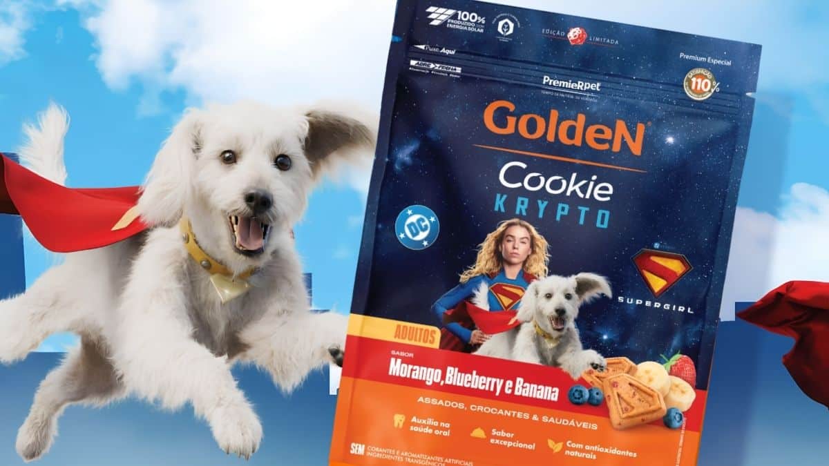 GoldeN Cookie Krypto está de volta em collab com ‘Supergirl’