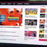 Tela do portal GKPB com destaque de notícias de marketing e comunicação, mostrando chamadas e lista de matérias
