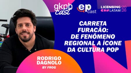 Rodrigo Dagnolo no Licensing Con LATAM 26 sobre Carreta Furacão Rodrigo Dagnolo, da ByFrog, em entrevista do Licensing Con LATAM 26 sobre a Carreta Furacão