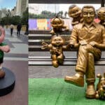 Estátuas do Mauricio de Sousa na rota do Waze, com personagens da Turma da Mônica em São Paulo