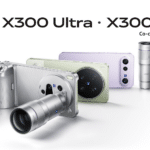 Imagem promocional do Jovi X300 Ultra com smartphones e câmera ZEISS, destacando recursos de fotografia profissional.