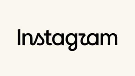 Novo logotipo do Instagram sem fonte cursiva Novo logotipo do Instagram exibido em texto, com fonte sem cursiva e estilo do ícone no topo do aplicativo.