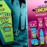Kit Bio Extratus Monster High com produtos de cuidados capilares e máscaras coloridas temporárias