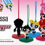 Melissa Meninas Superpoderosas: blind box com miniaturas em base, e caixa com personagens e vilão raro.