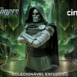 Imagem promocional da coleção exclusiva da Cinépolis com o vilão Victor von Doom, do filme Vingadores: Doomsday.