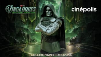 Cinépolis: colecionável do vilão Victor von Doom (Vingadores: Doomsday) Imagem promocional da coleção exclusiva da Cinépolis com o vilão Victor von Doom, do filme Vingadores: Doomsday.