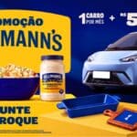 Imagem da promoção Hellmann’s com produtos, carro e prêmio de R$ 500 mil