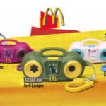 Mini-rádios musicais do McDonald’s com referências a Britney Spears, Justin Bieber e Katy Perry